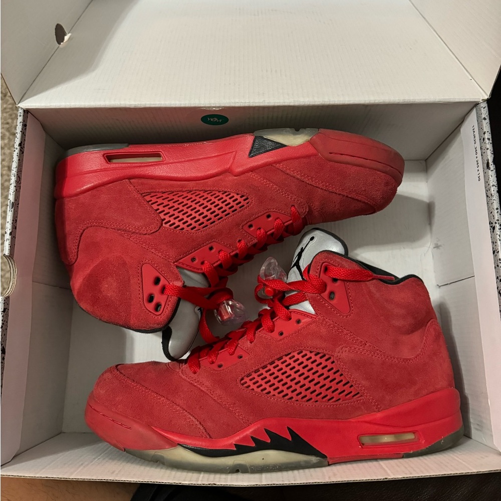 Jordan 5 Red Suede Size 11 Men’s